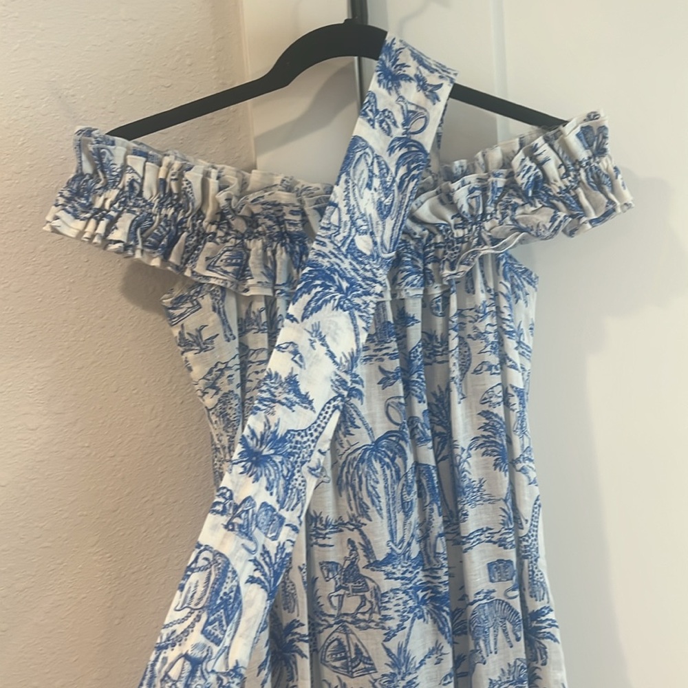 Tory Burch safari toile print dress - Picture 8 of 8